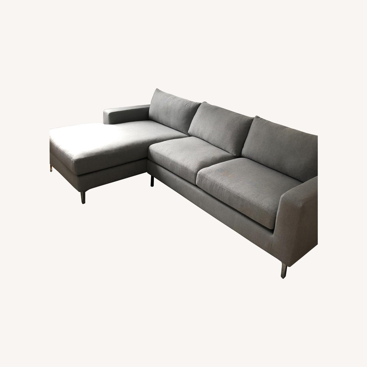 Rove Concepts Light Grey Sectional - image-0