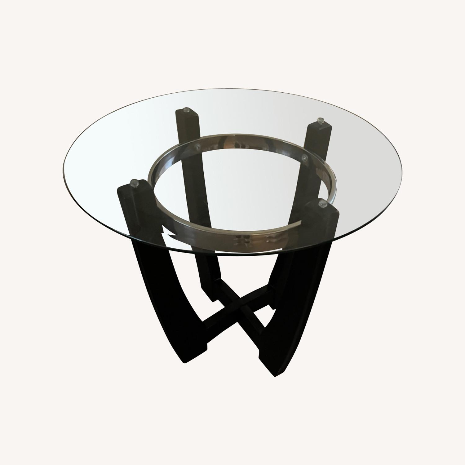 Bob's Discount Glass Side End Table AptDeco