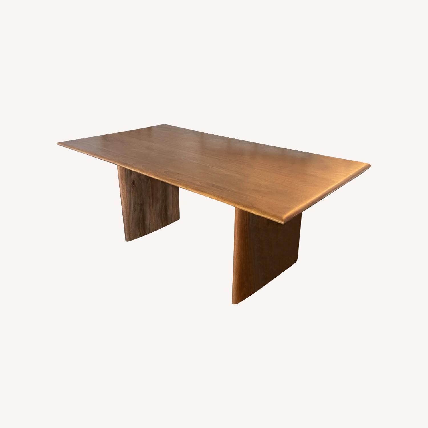 West Elm Solid Wood Dining Table - image-0