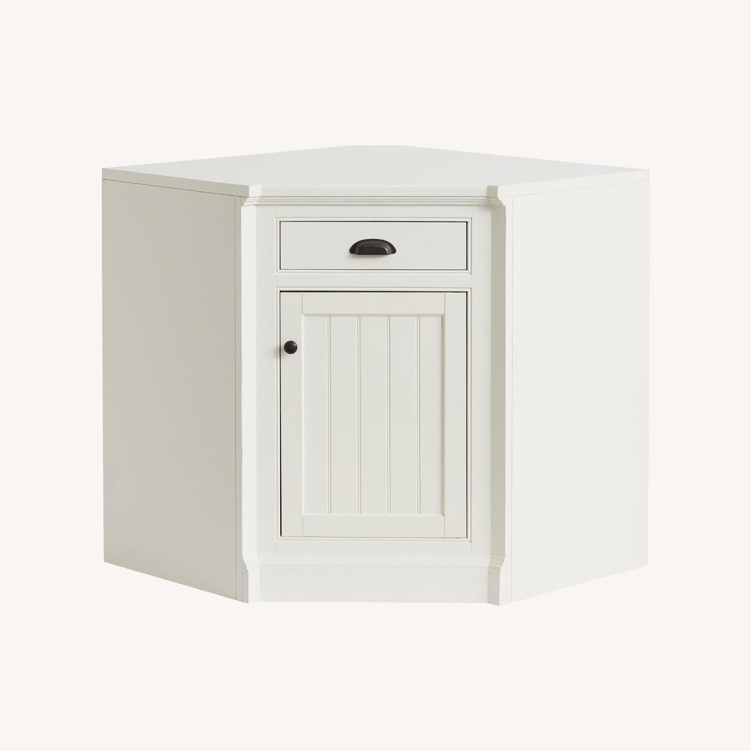 Pottery Barn Aubrey Corner Media Base - image-0