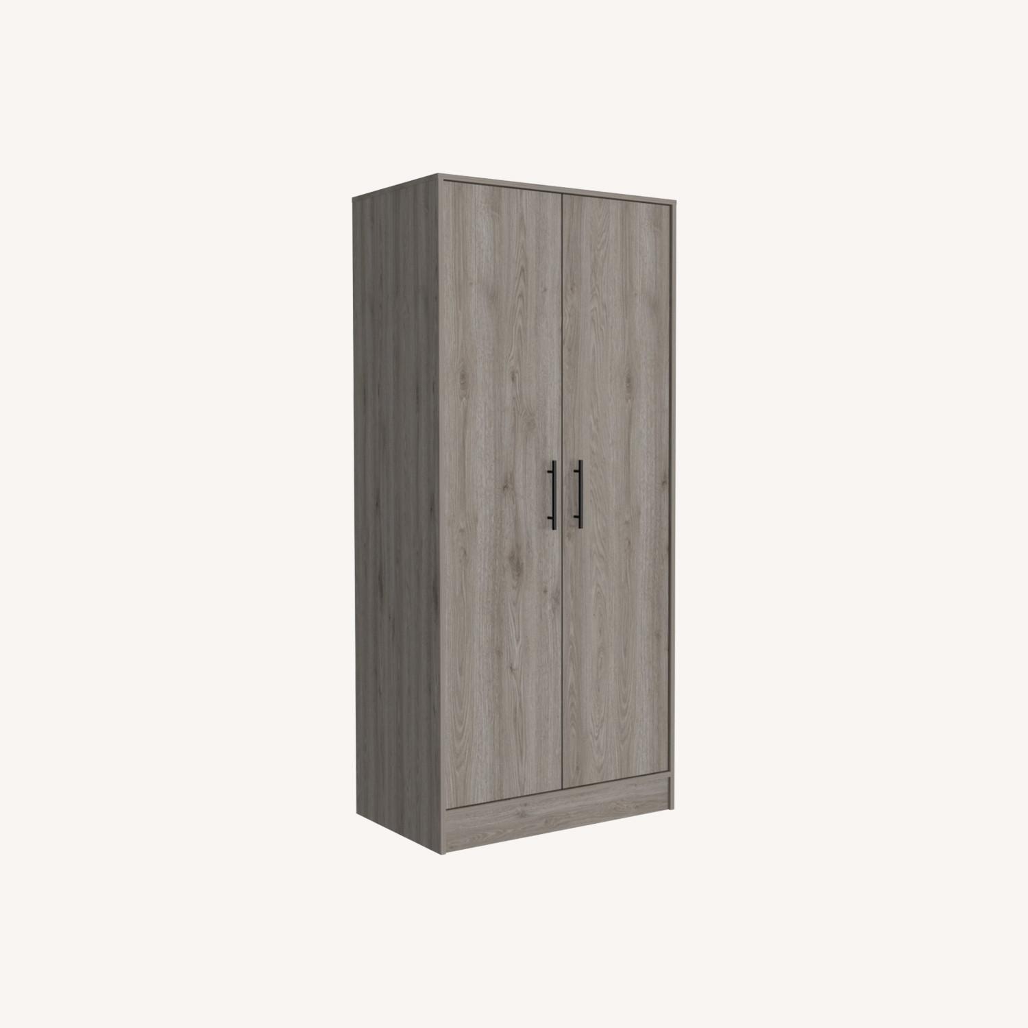 180 Armoire Beery, Bedroom, Light Gray - image-0