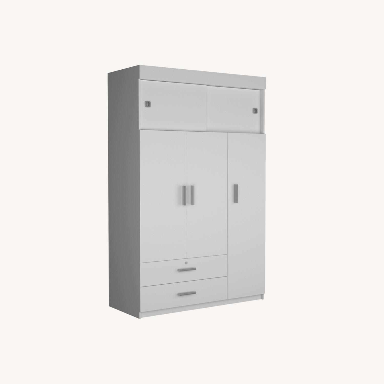 Armoire Chaplin, Bedroom, White - image-0