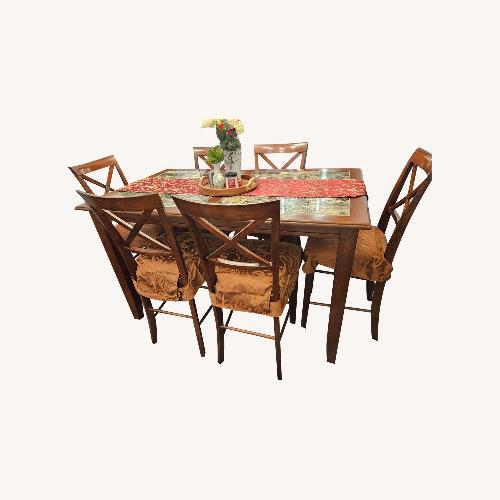 Ashley Furniture Wood Dining Table - AptDeco