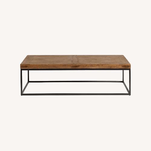 Pottery Barn Marble Coffee Table AptDeco