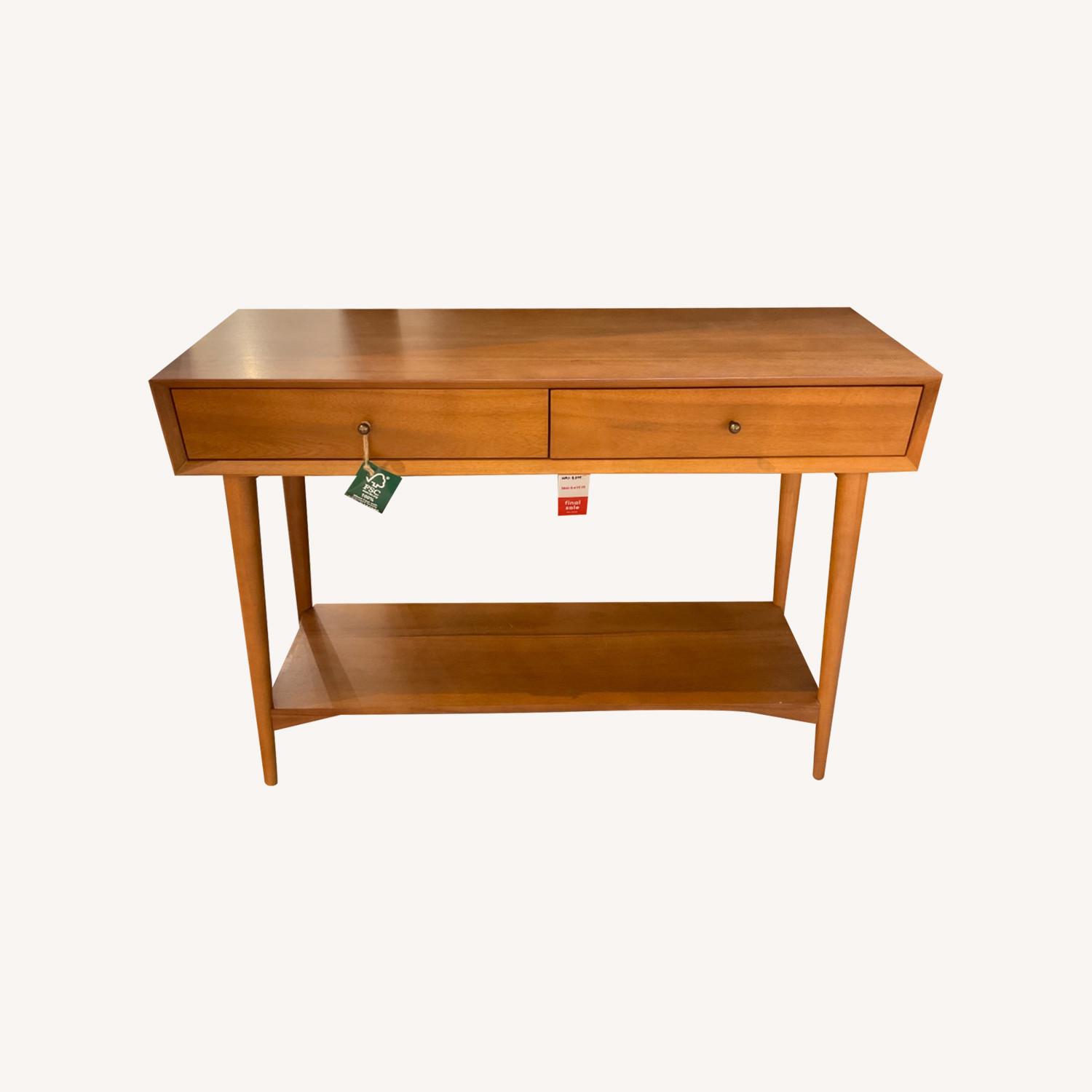 West Elm Mid Century Console - image-0