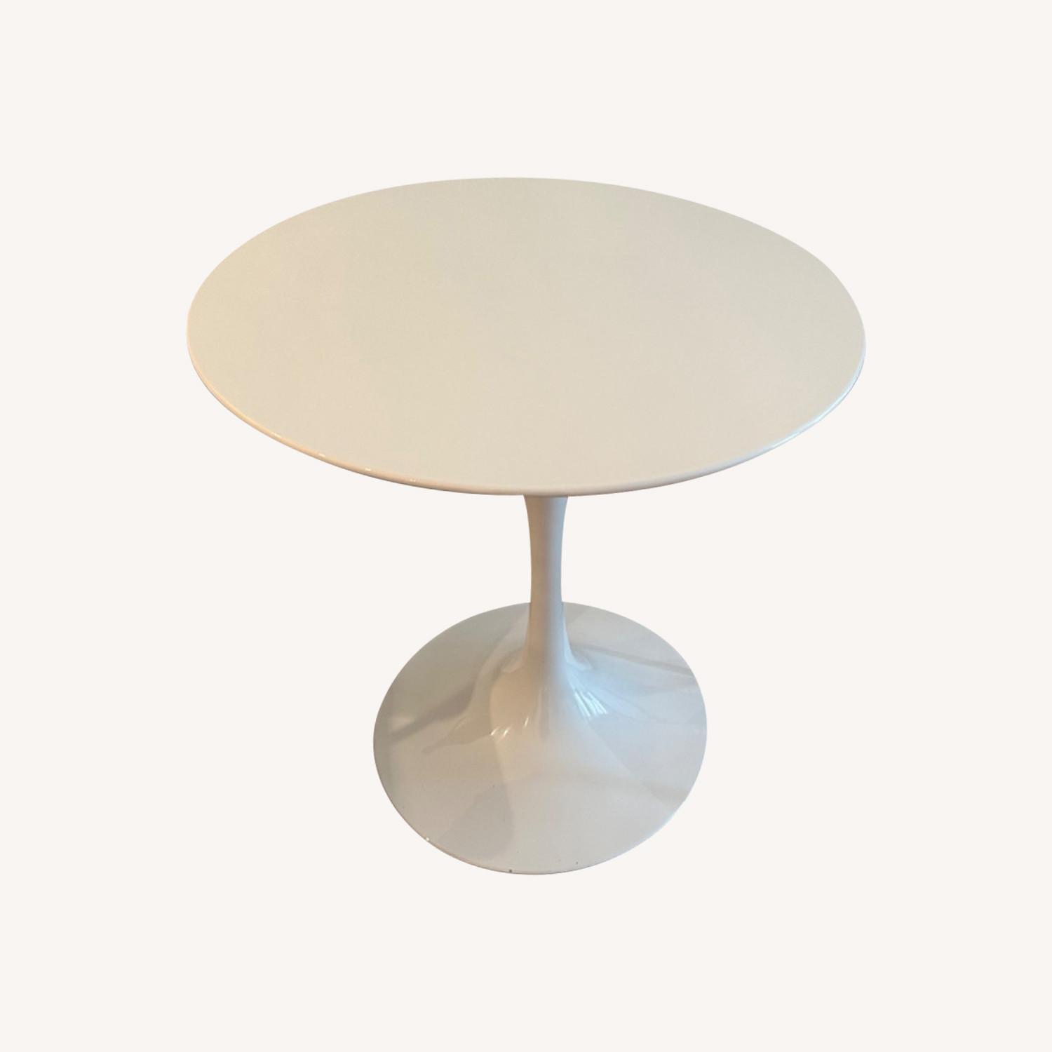 Round White Table - image-0