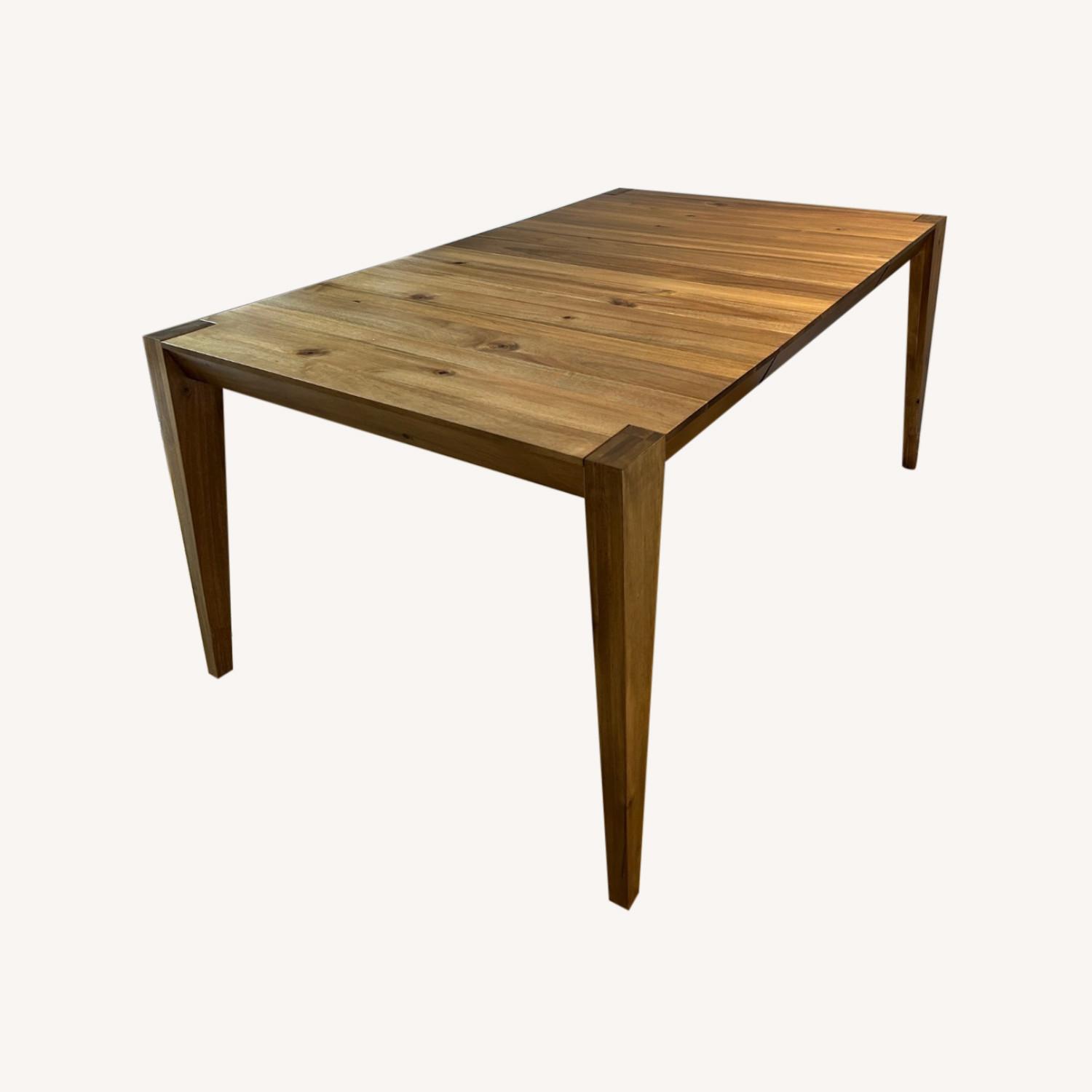 West Elm Anderson Solid Wood Dinning Table AptDeco