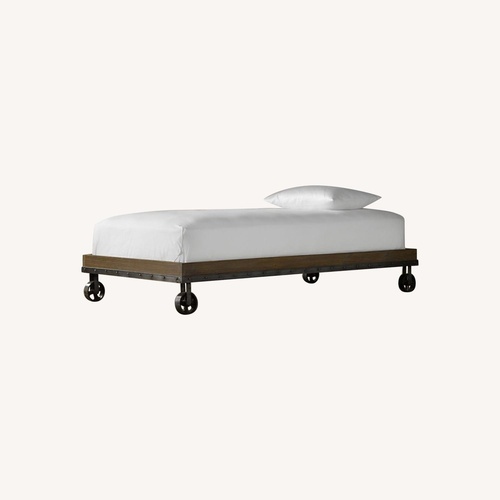 Used Restoration Hardware Industrial Style Twin Bed for sale on AptDeco