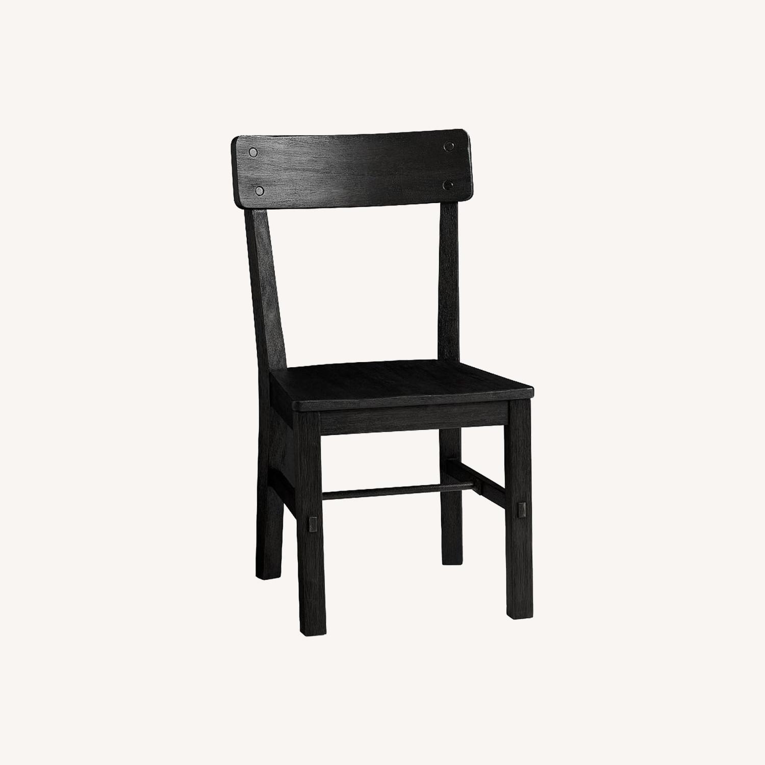 Pottery Barn Benchwright Dining Table in Black - image-0