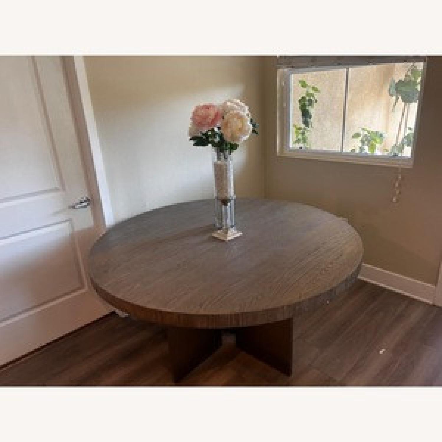 Restoration Hardware Wood Table - image-3