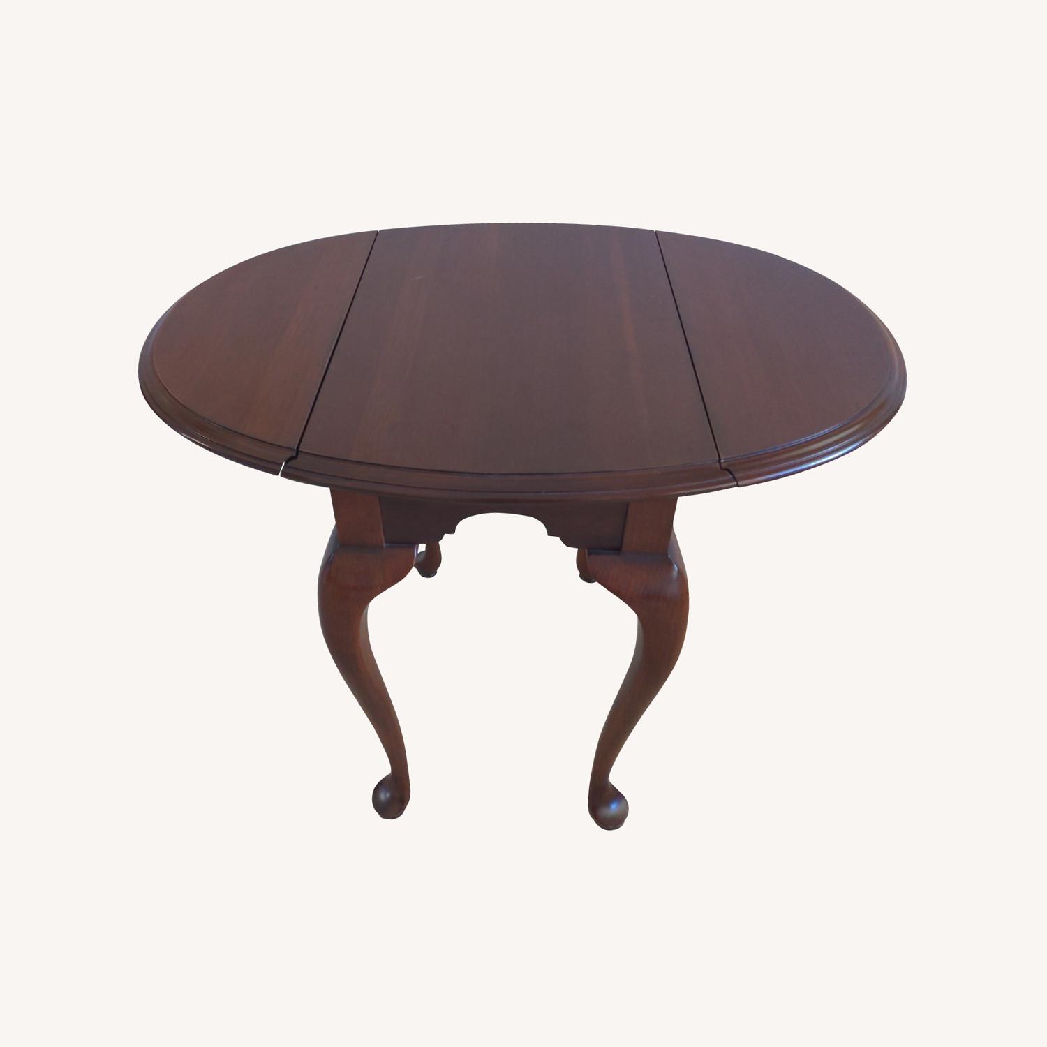 Ethan Allen Side Table with Leaves - image-6