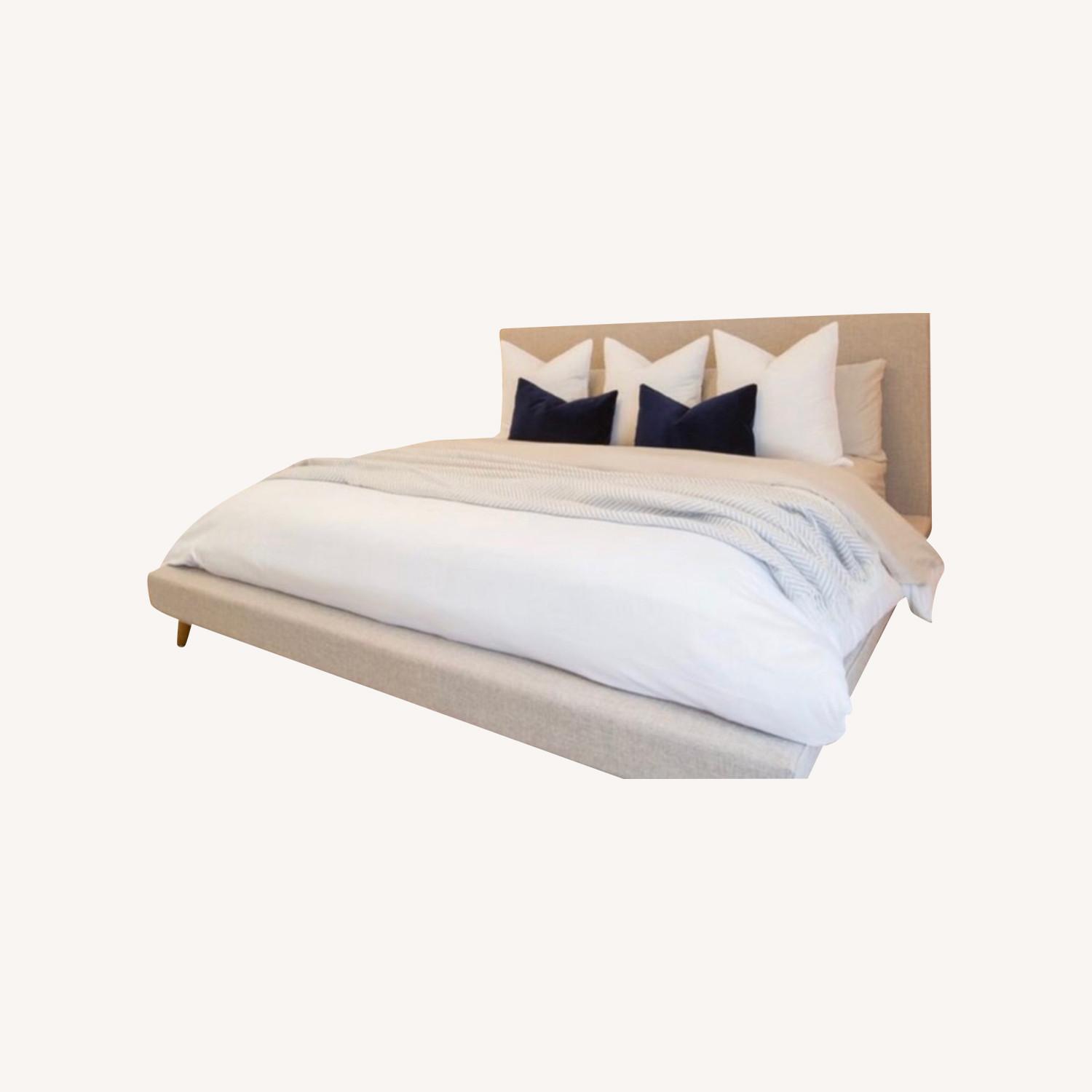 TOV Furniture King Headboard and Bed Frame AptDeco