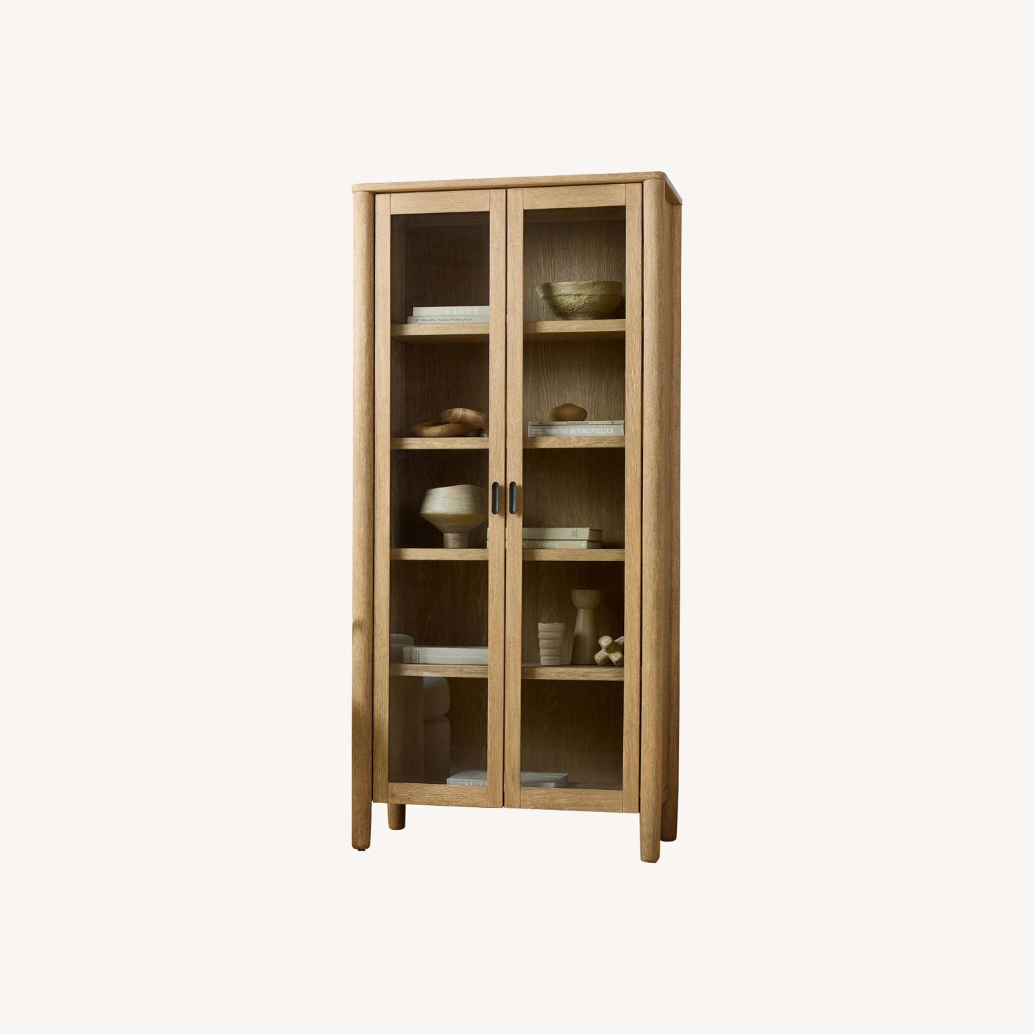 West Elm Hargrove Glass Cabinet (80") - image-0