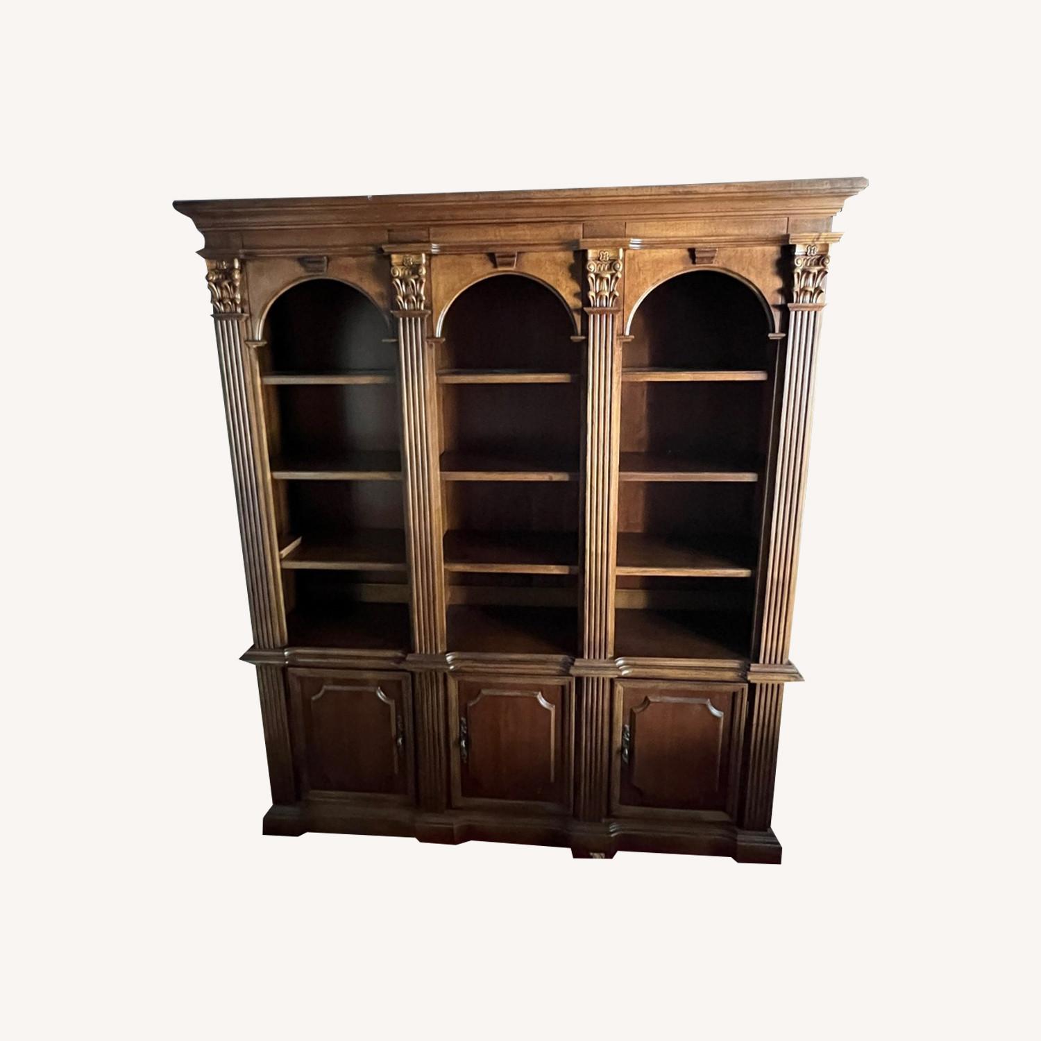 Wooden Bookcase AptDeco