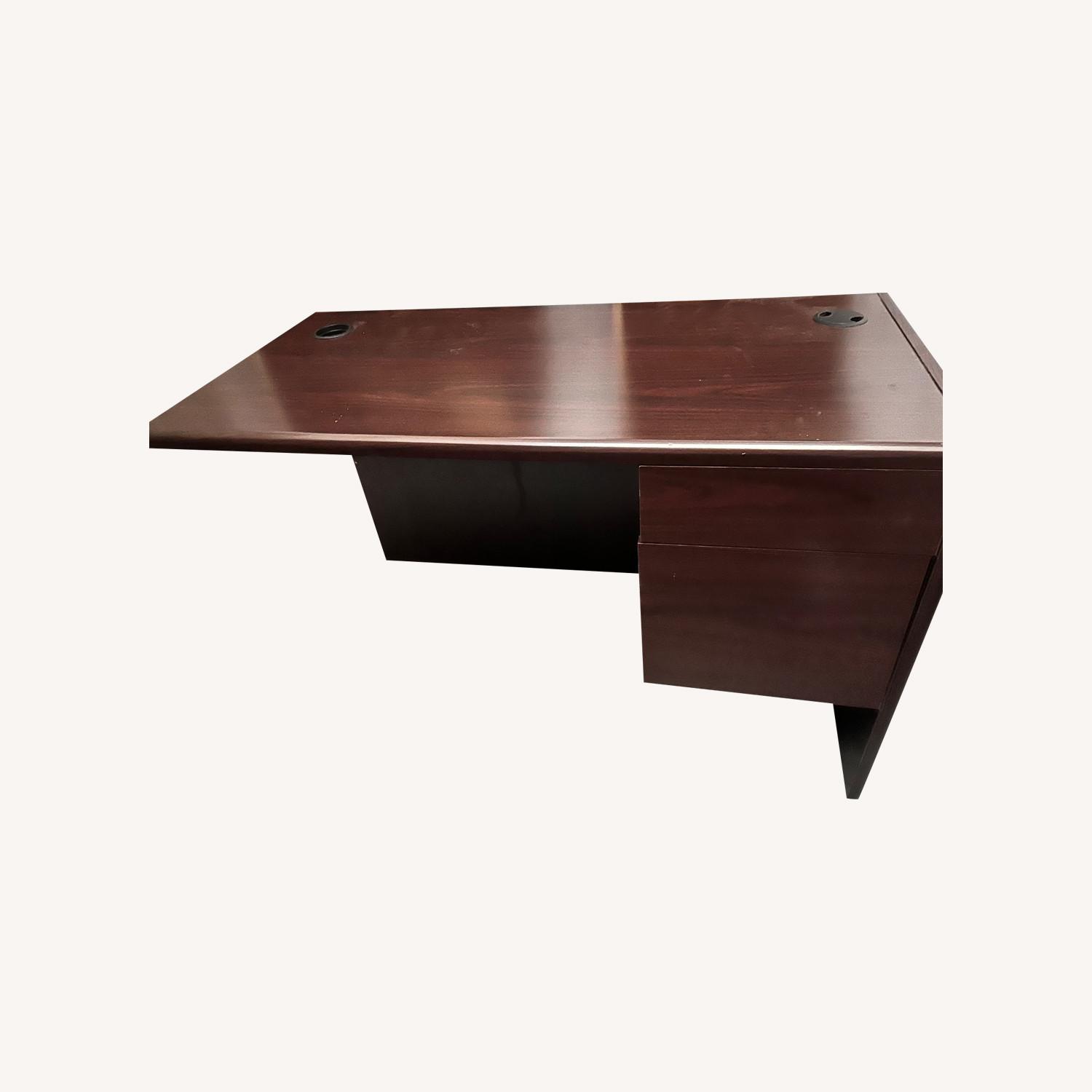 HON Office Single Sided Computer Desk - image-0