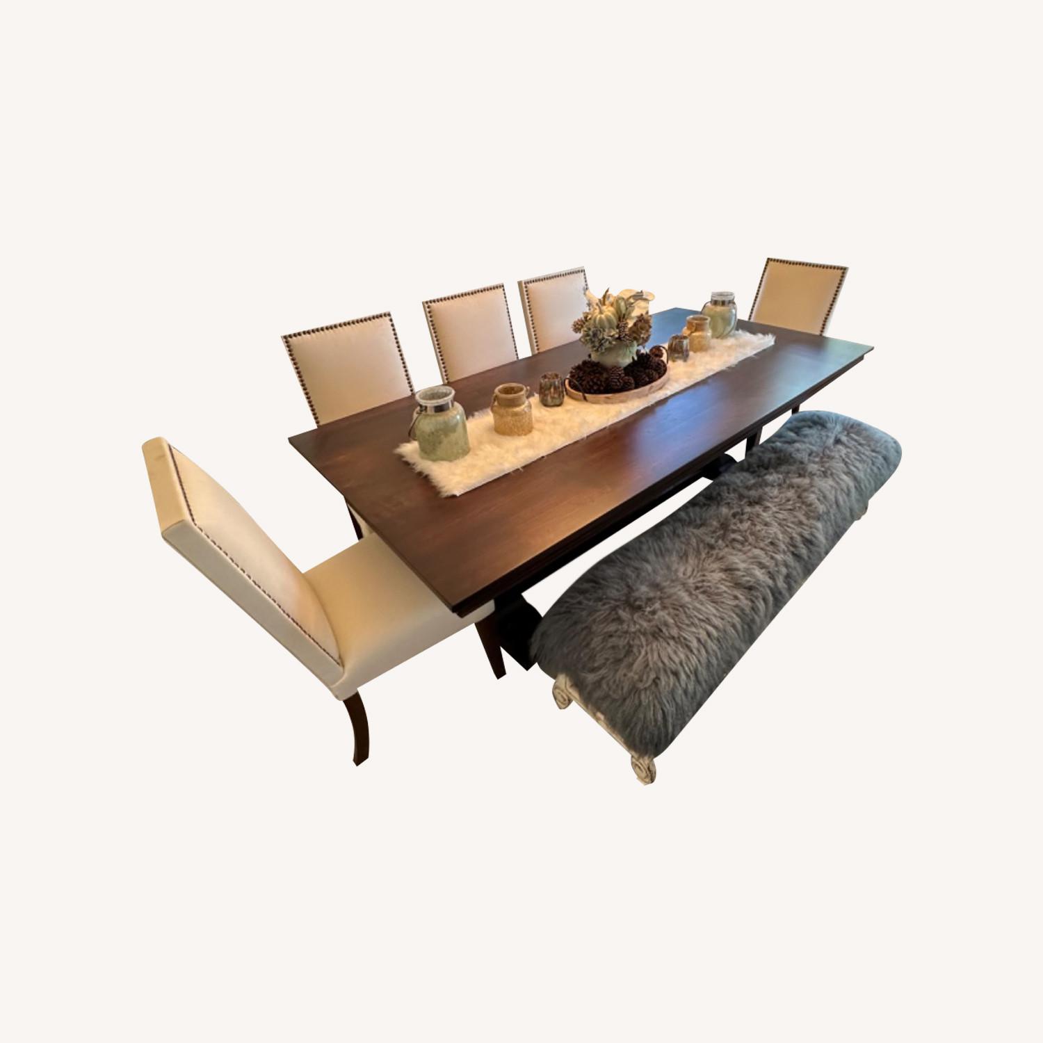 Gallery Solid Wood Formal Dining Set - AptDeco