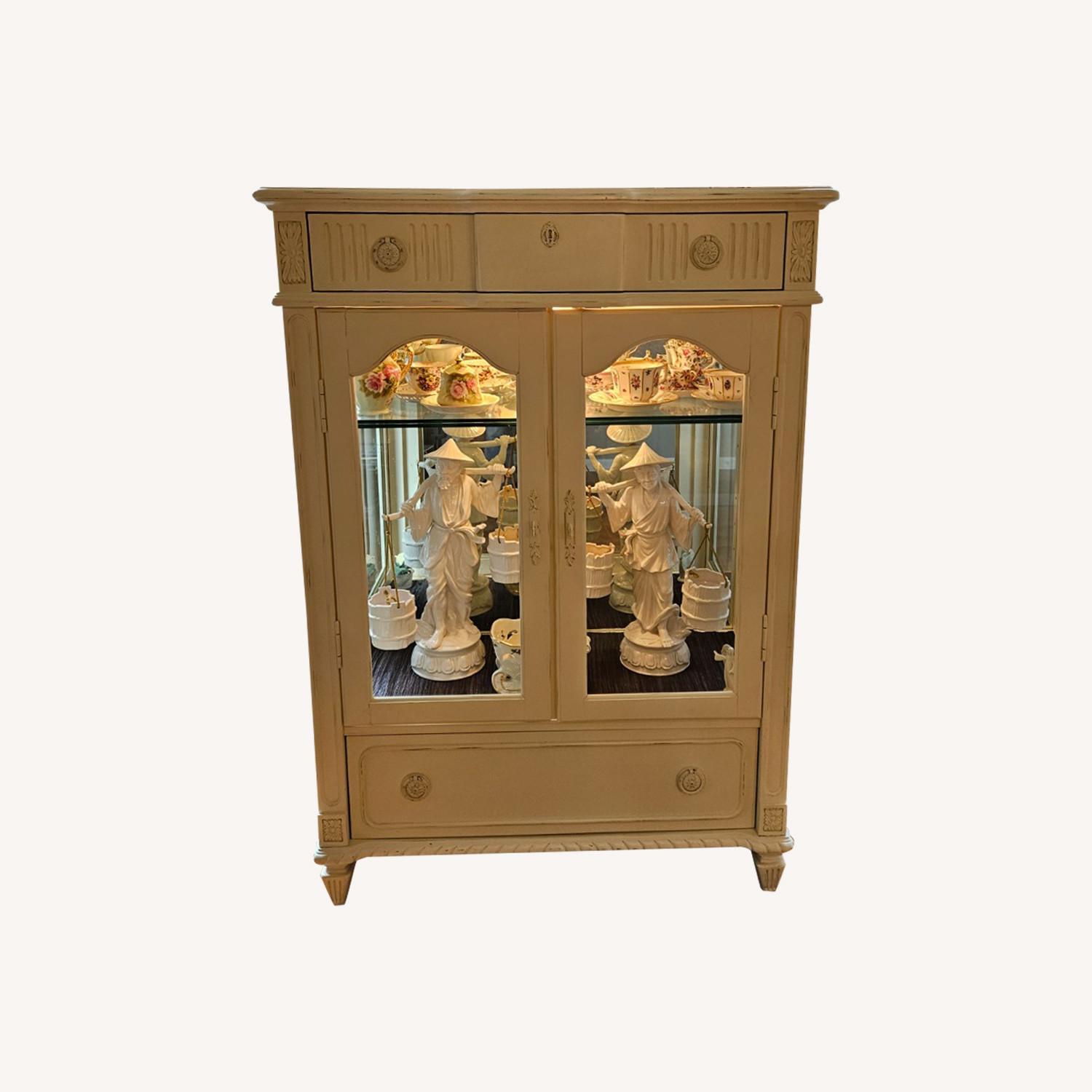 Thomasville Furniture Industries White Cabinet - image-0
