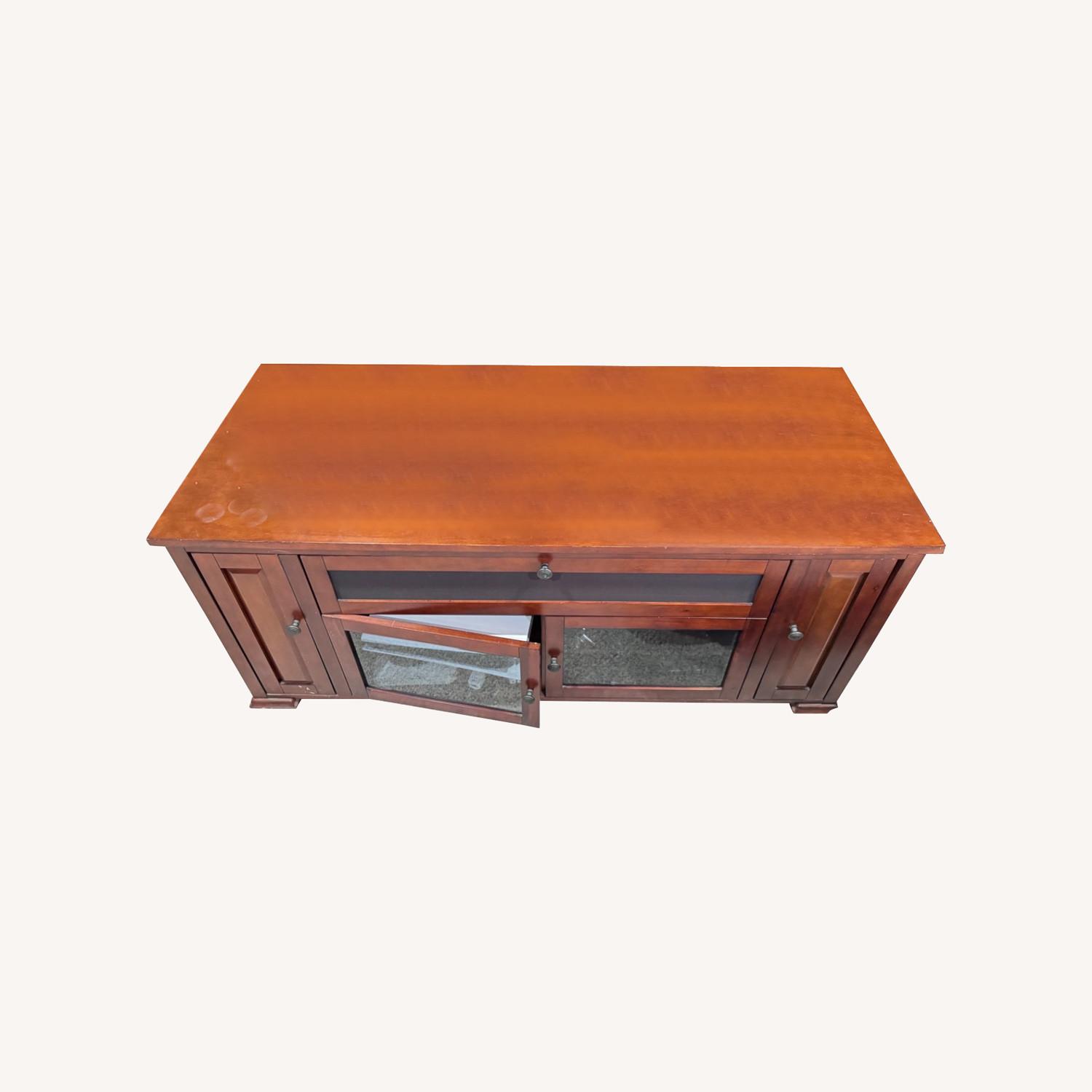 Brown TV Stand AptDeco