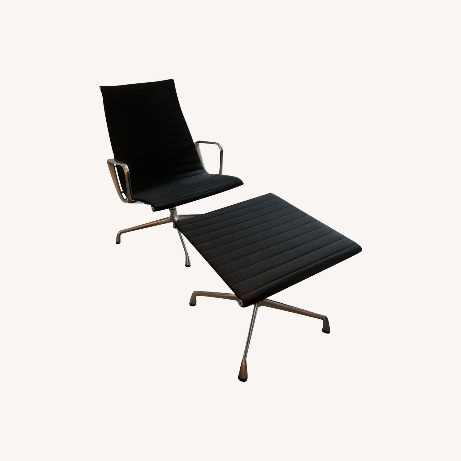 Eames Group Lounge Chair and Ottoman - image-0