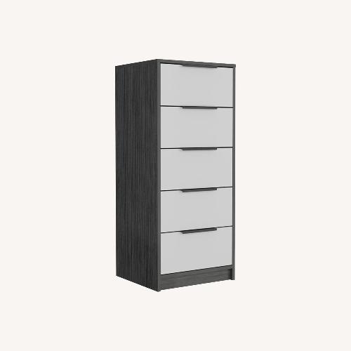 Highboy Dresser White Oak AptDeco