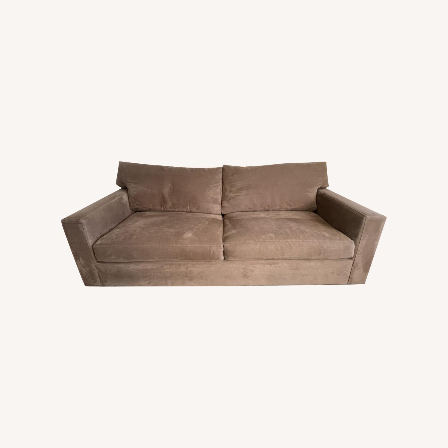 Crate & Barrell Barrett II Sleeper Sofa Queen AptDeco