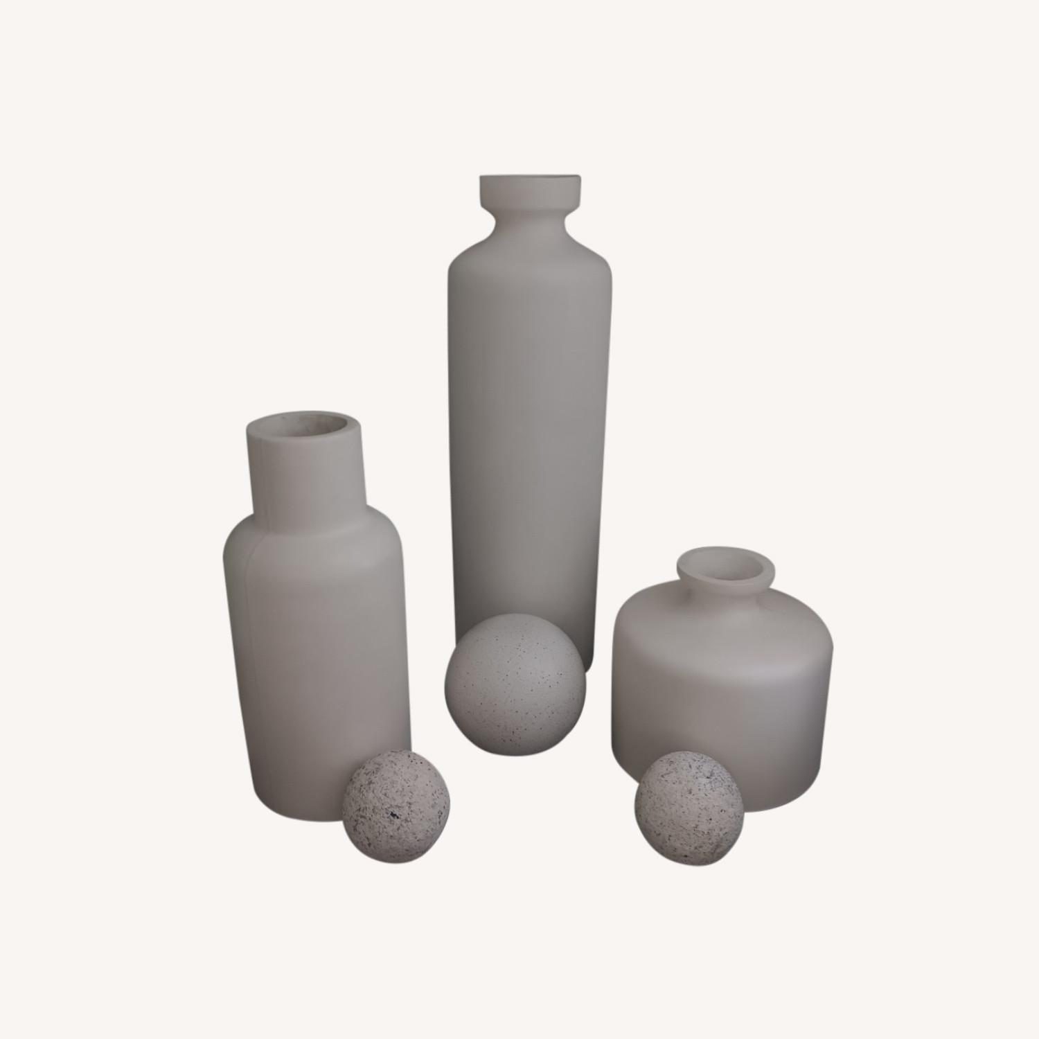 Seasonal Living white Vases - image-0