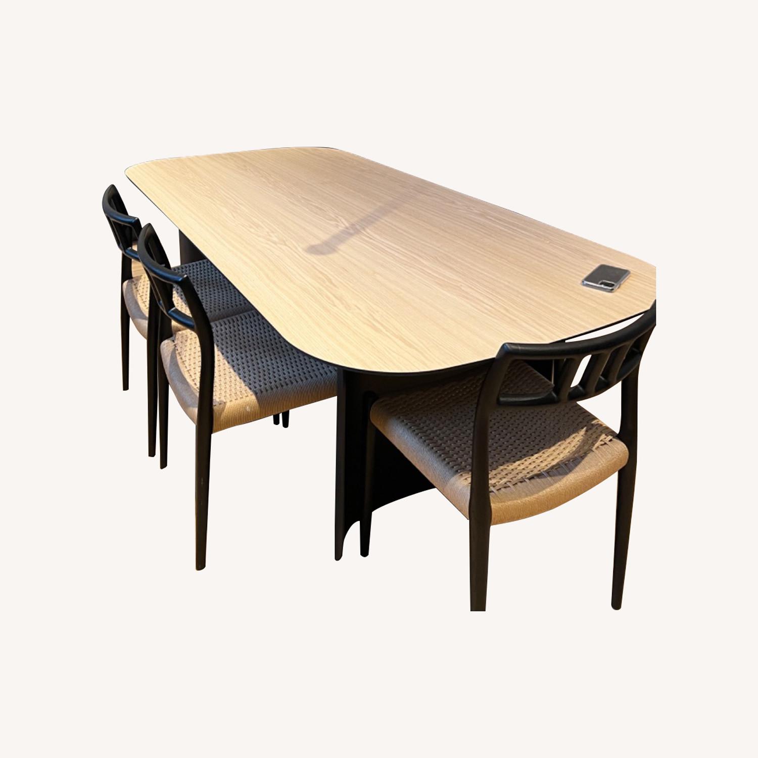 ItalModern Italian Dining Table or Desk - AptDeco