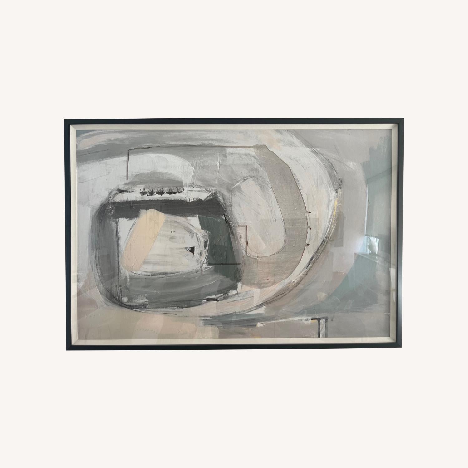 Anthropologie Abstract Art Titled 'Unbroken' - image-0