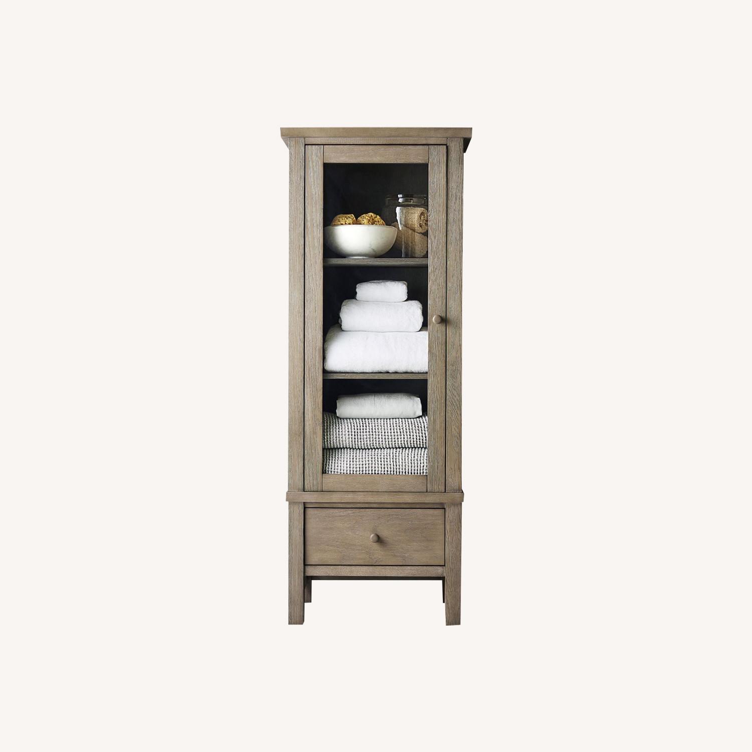 Pottery Barn Farmhouse Storage Cabinet - image-0