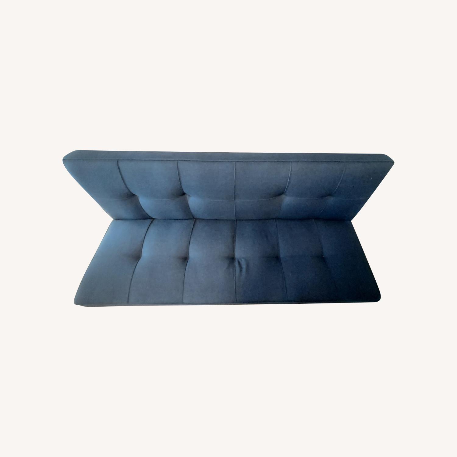 Serta Navy Blue Tufted Futon - image-12