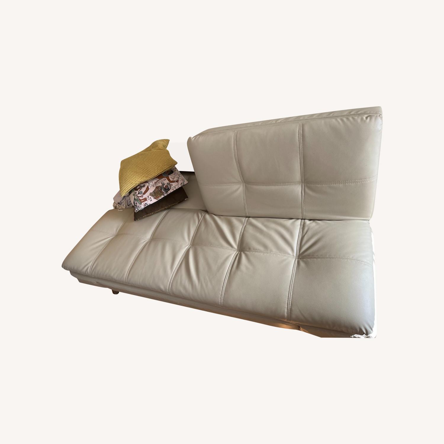 Sleeper Sofa with Charging Station - image-0