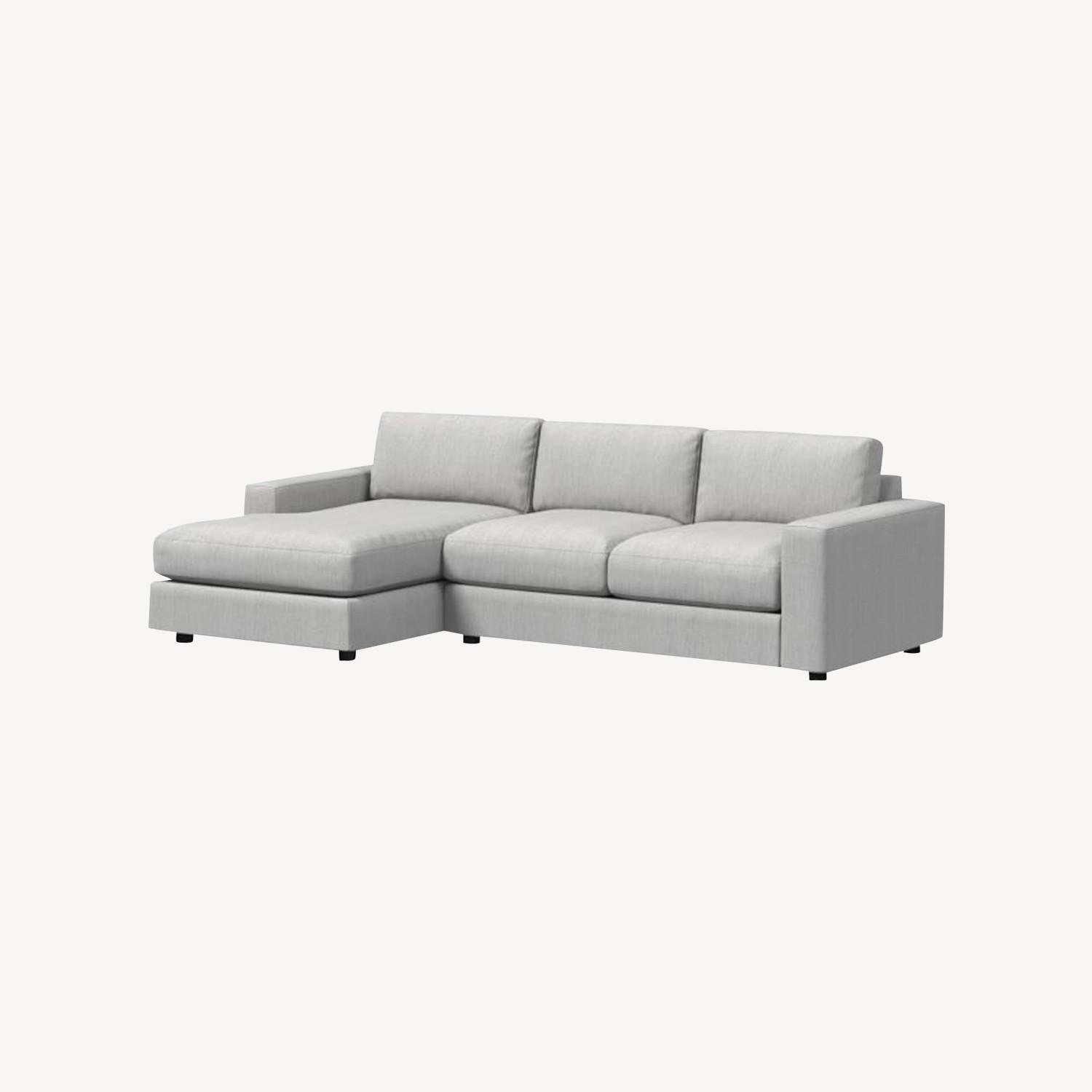 West Elm Urban 2-Piece Left Chaise Sectional - image-0
