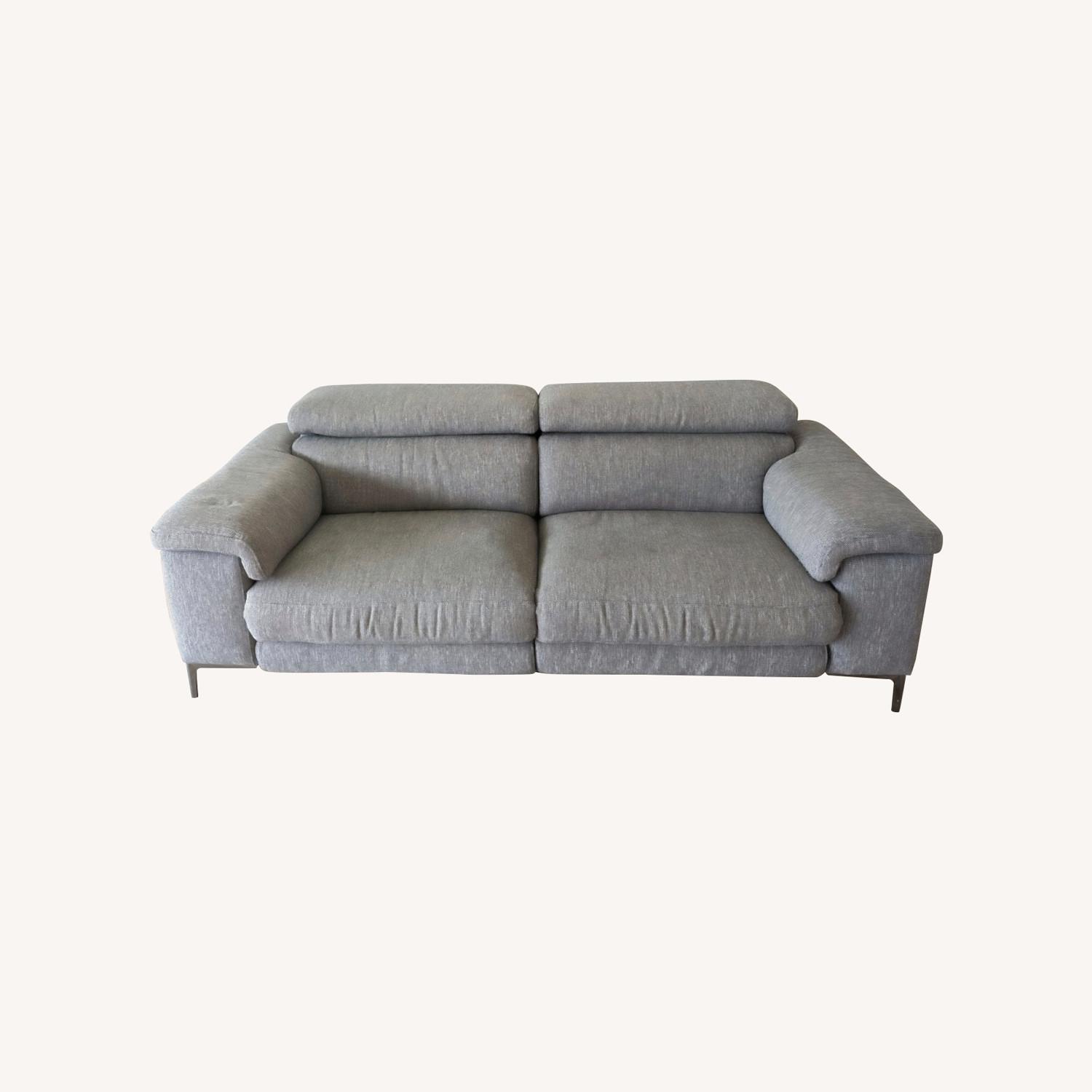 Living Spaces Power Recliner Sofa - image-0