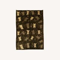 Bokara Luxury Hand-Knotted Modern Beige 6x9 Rug