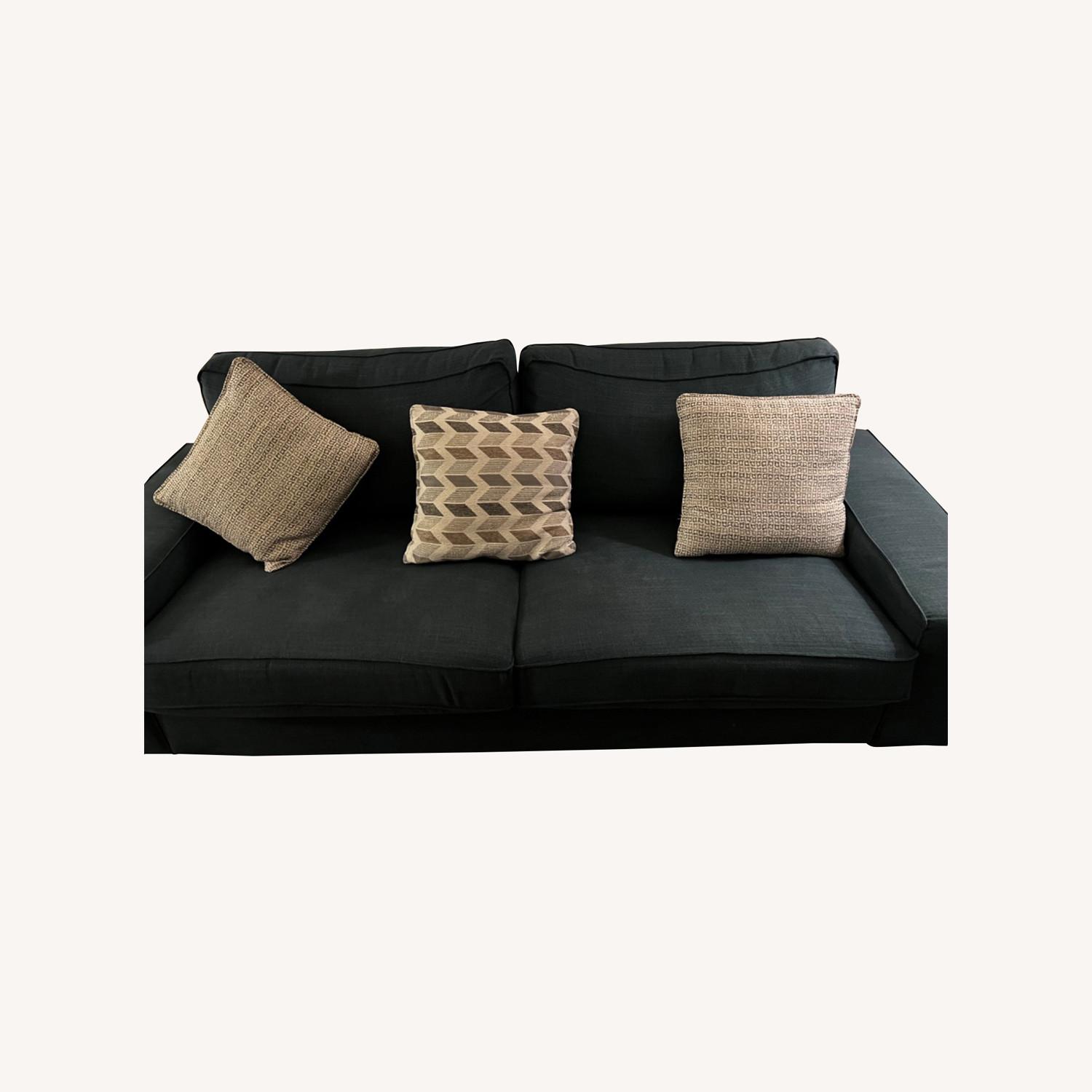 IKEA Sofa Blue - image-0
