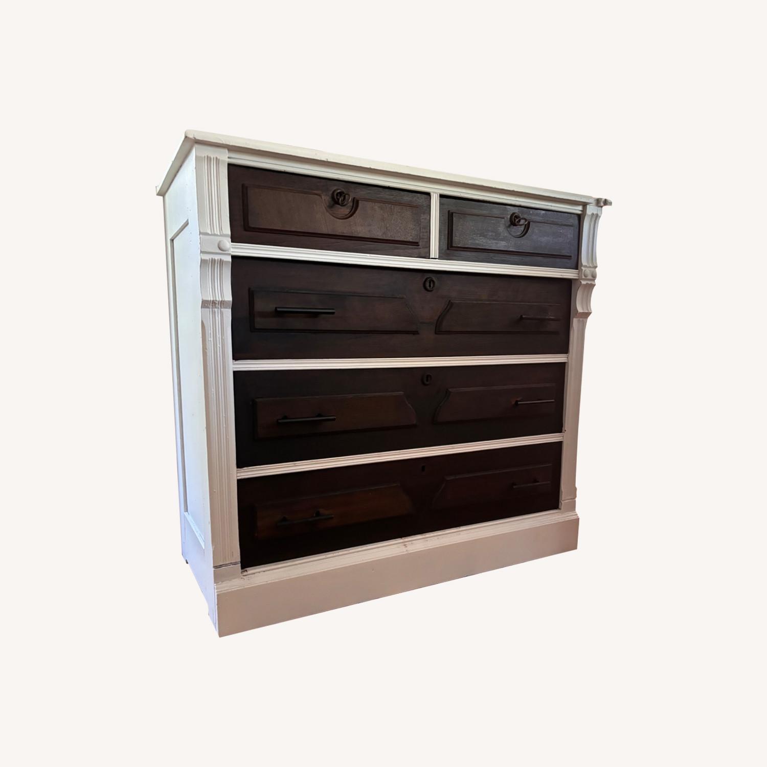 Antique 1800s Victorian Dresser - image-0