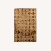 Bokara Luxury Modern Hand-Knotted Camel 6x9 Rug