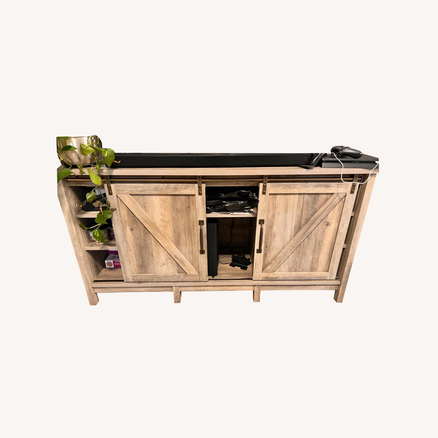 Barn Door Tv Stand - image-0