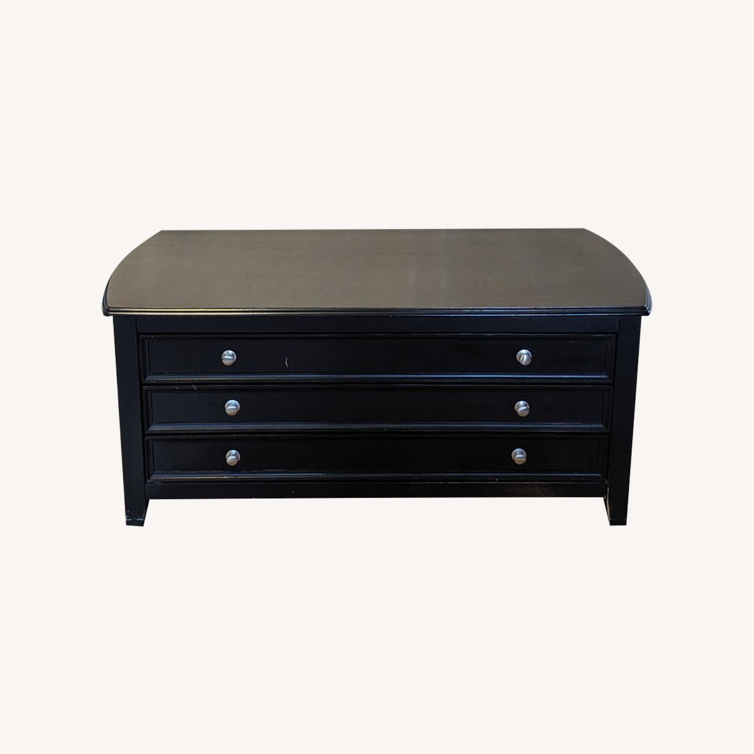 Ashley Furniture Black Carlyle Coffee Table - image-0