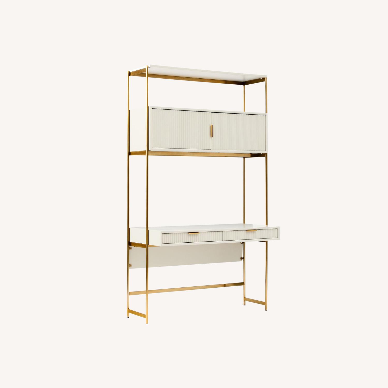 West Elm Quinn Wall Desk (50.5") - image-0