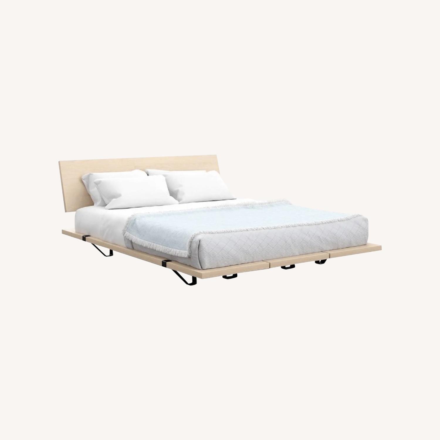 Floyd Queen Platform Bed with Headboard - image-0