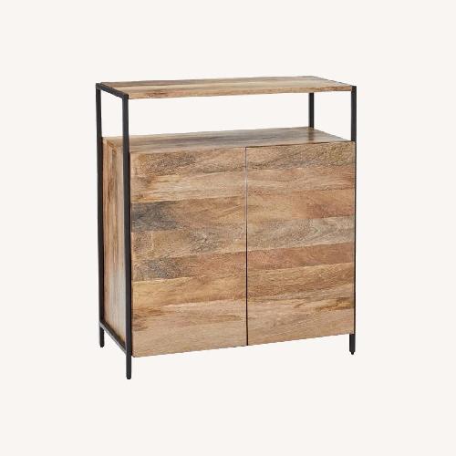 West Elm Tiled Buffet/Media Console AptDeco