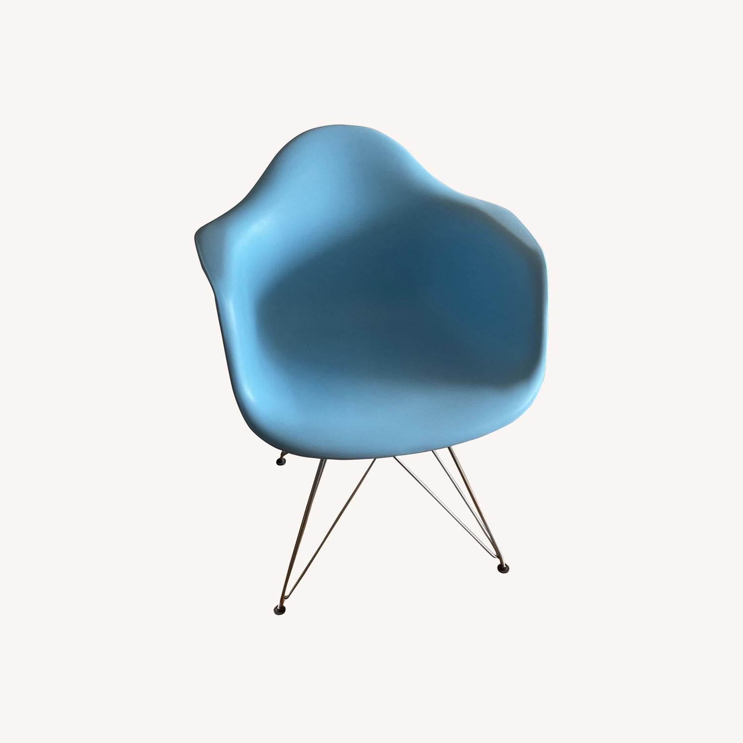 Houzz Mid Century Modern Dining Table Steel Eiffel Legs - image-0