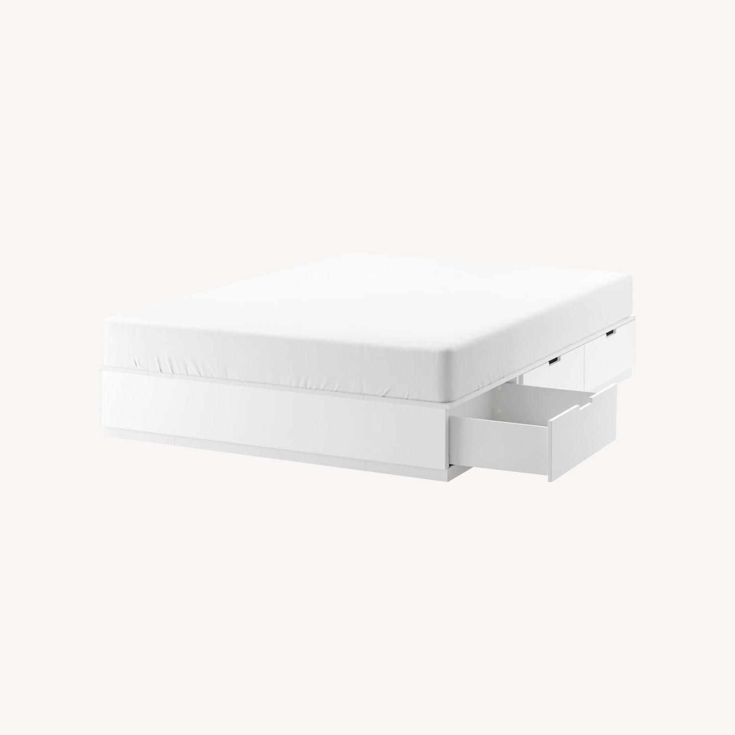 IKEA Noraldi Queen Bed Frame - image-0