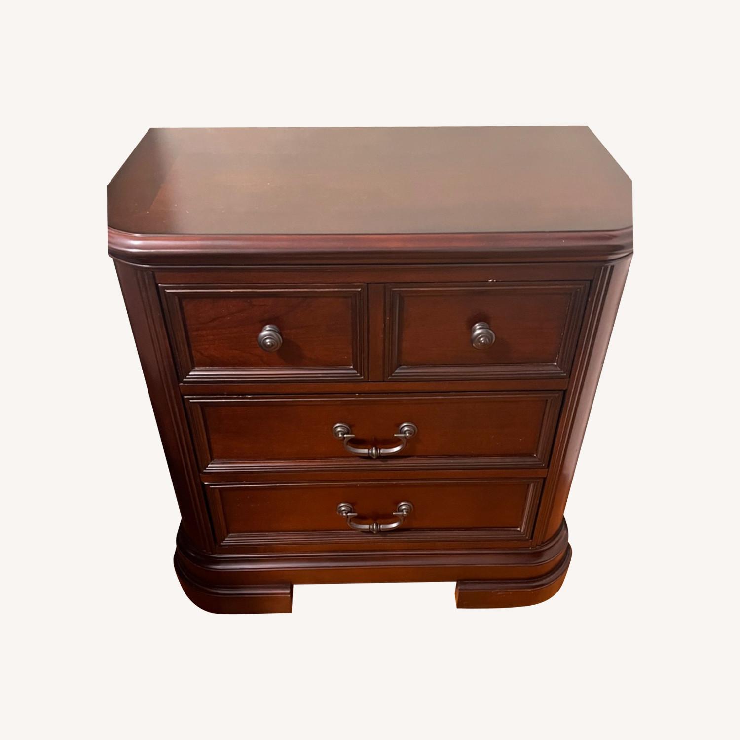 Raymour and Flanagan Side Tables - image-0