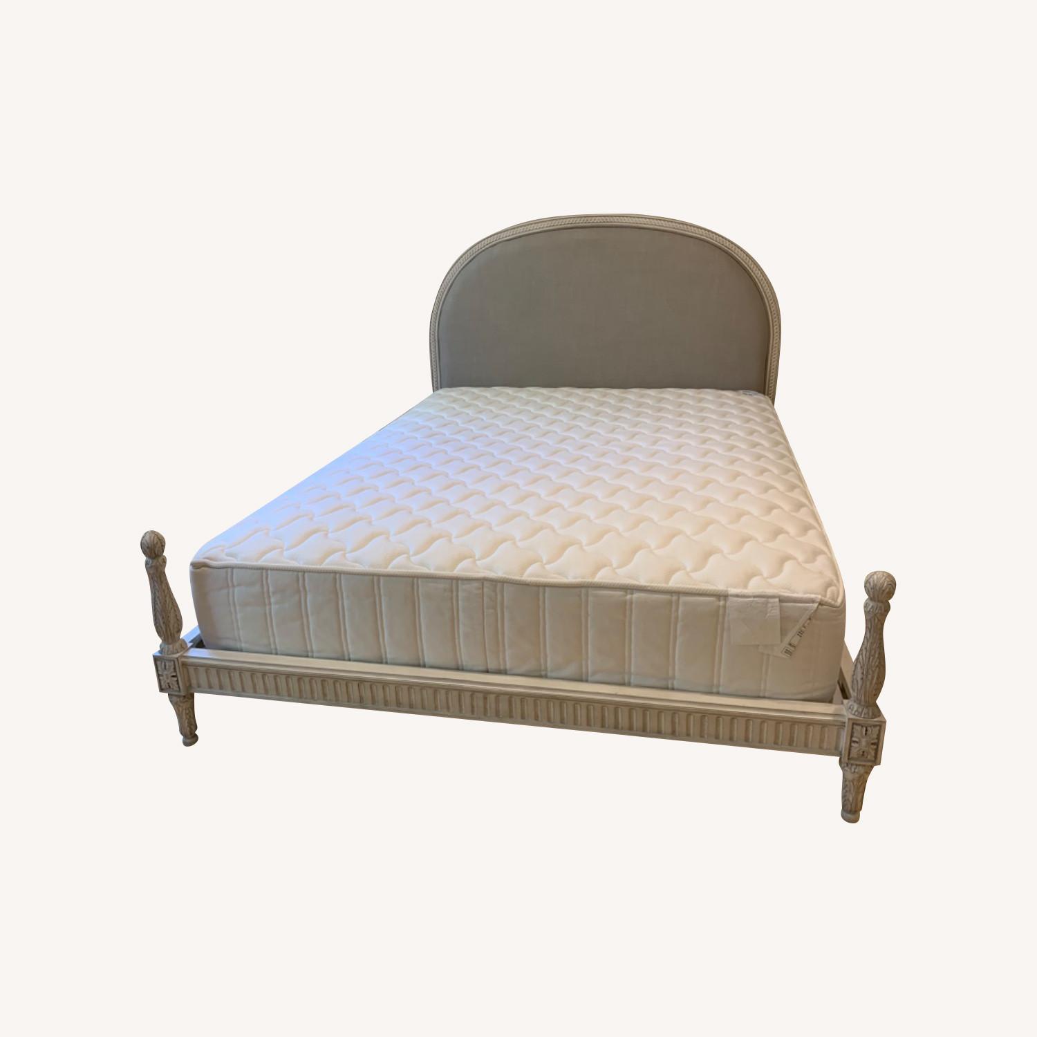 RH Belle Upholstered Platform Full size Bedframe - image-0