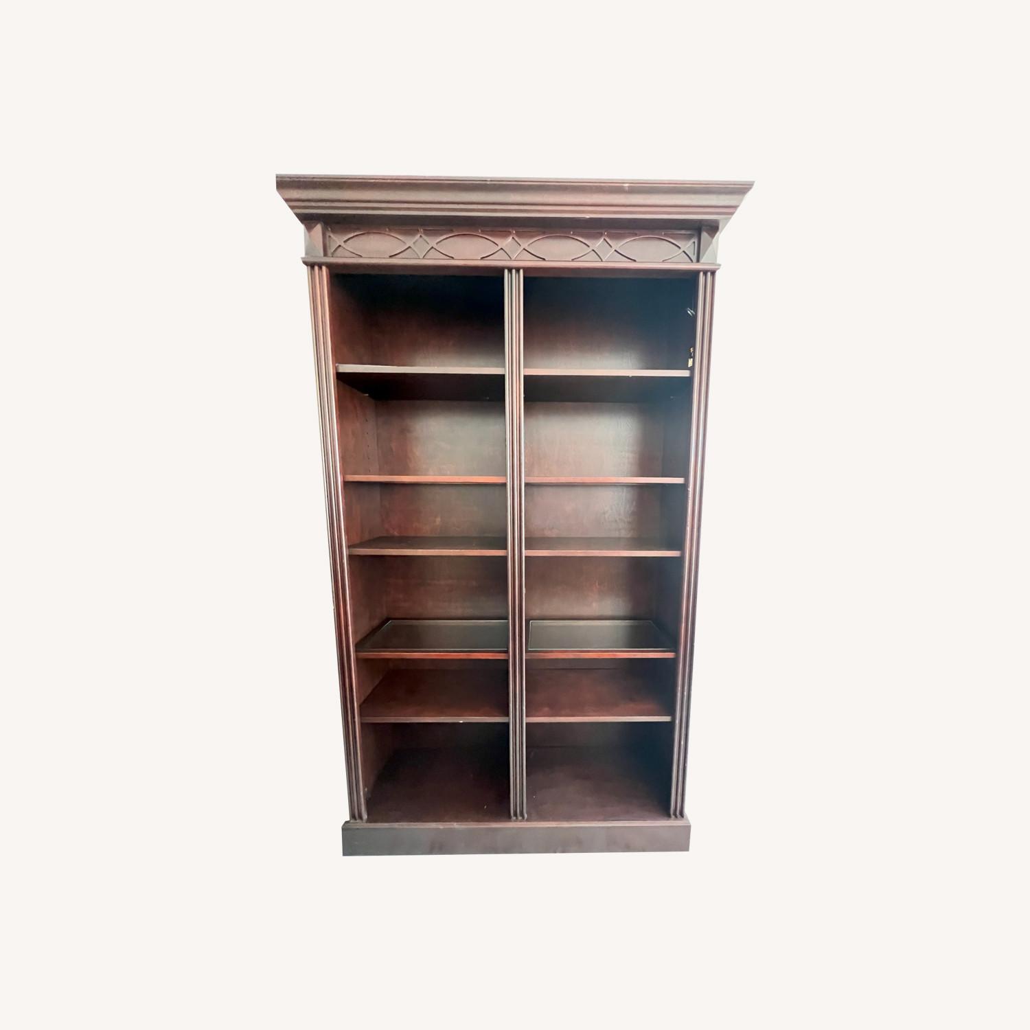 Macy's Wooden Bookcase - image-0