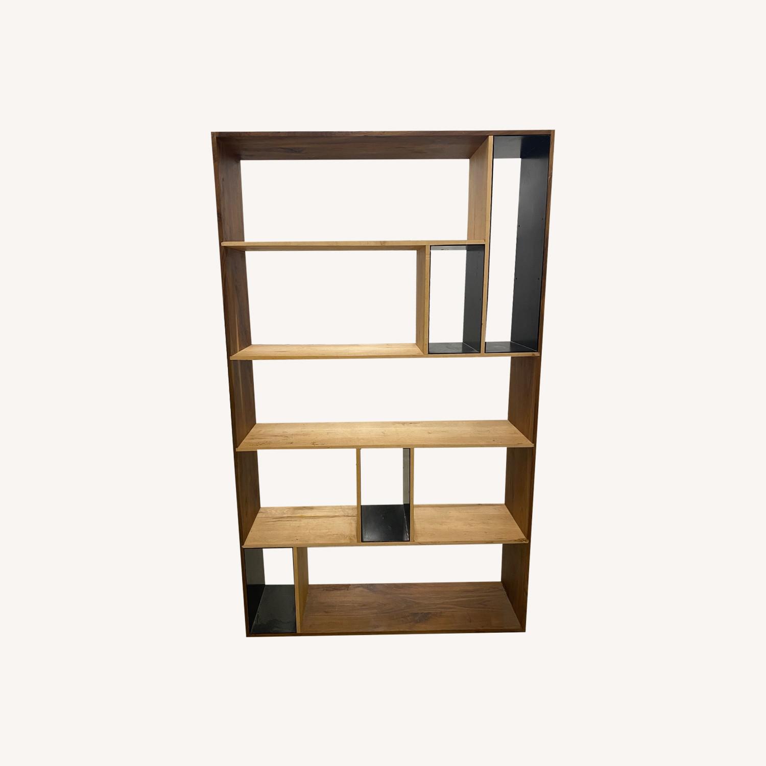 Organic Modernism Walnut Bookcase - image-0
