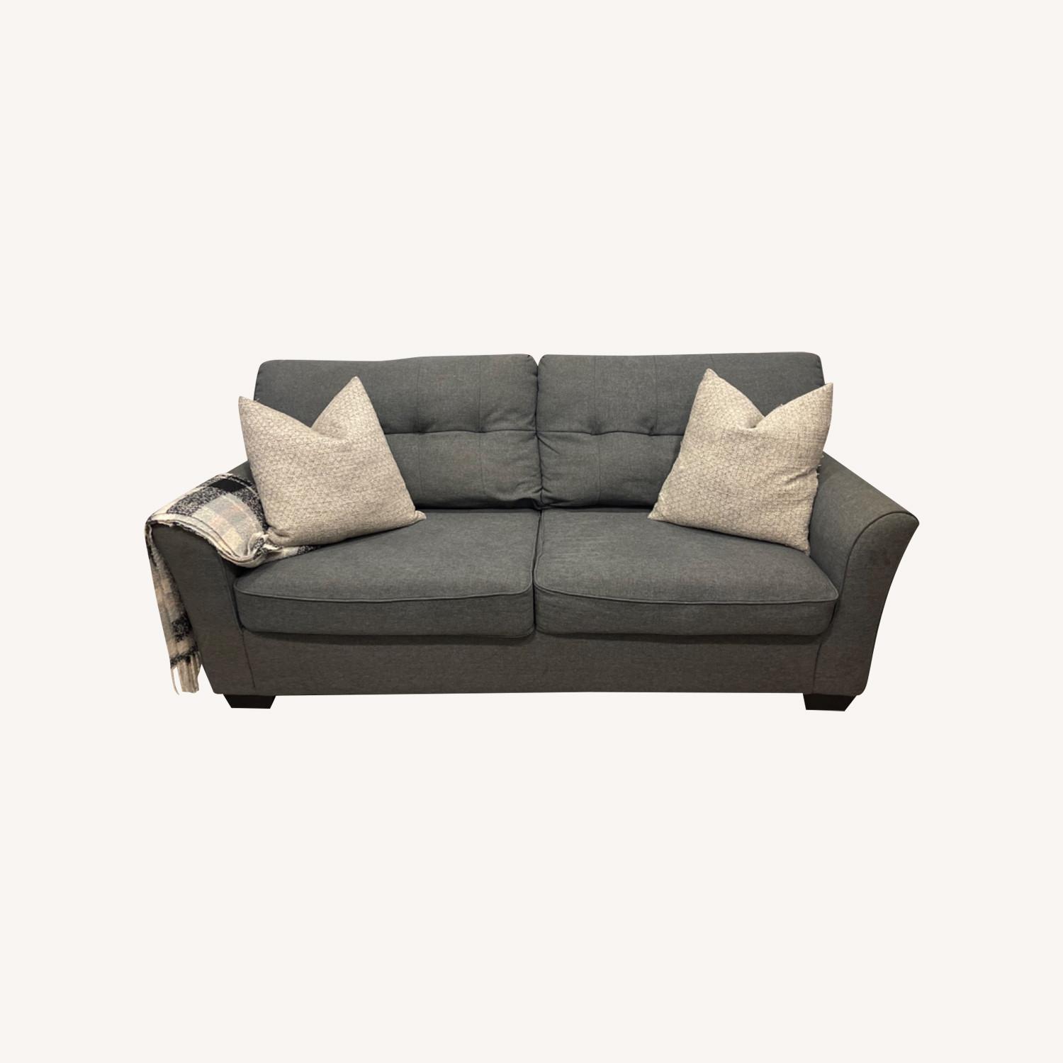Callahan Charcoal Full Sleeper Sofa - image-0