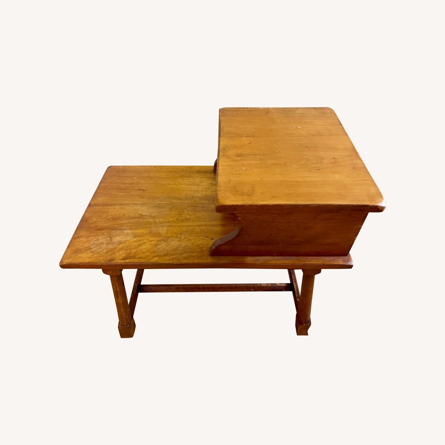 Vintage Wooden Table AptDeco